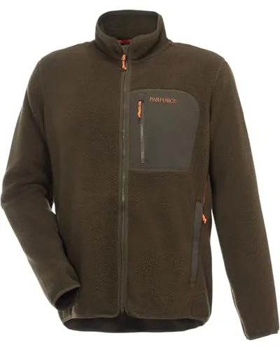 Parforce Fleecejacke Performance Sherpa Oliv XL
