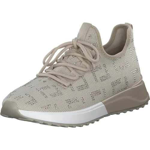beige knitted + ston Gr. 37 2301653 Damen-Sneaker