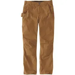 Carhartt Steel Rugged Flex Utility Work Pant - Motorradhosen mit Stretch Ripstop und Rugged Flex für optimale Bewegungsfreiheit, verstärkt mit Cordura-Kick-Panels für maximale Langlebigkeit.