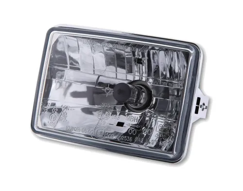 HIGHSIDER smart H4 Einsatz 130 x 90mm, Klarglas 12V 60/55W