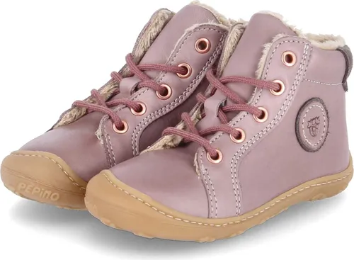 Schnürstiefelette PEPINO – Kinder Leder Stiefelette in Hellrosa - Hochwertige Schnürstiefelette aus Leder für Kinder, knöchelhoch und mit elegantem Design. Ideal für kleine Superhelden, die Komfort und Stil lieben. Perfekt für den Alltag!