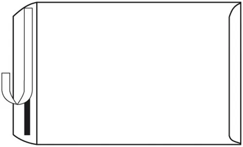 Kuvert 25x B4=353x250mm, ohne Fenster, weiß, Haftklebung 1439848-XX