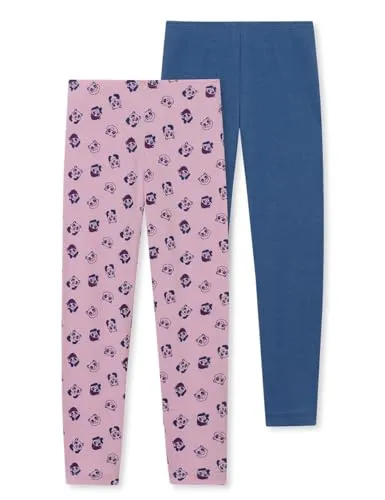Schiesser Mädchen 2 Pack Leggings - Gr. 92-140 - Leggings für Mädchen, bequeme Passform und strapazierfähiges Material für optimalen Tragekomfort im Alltag.