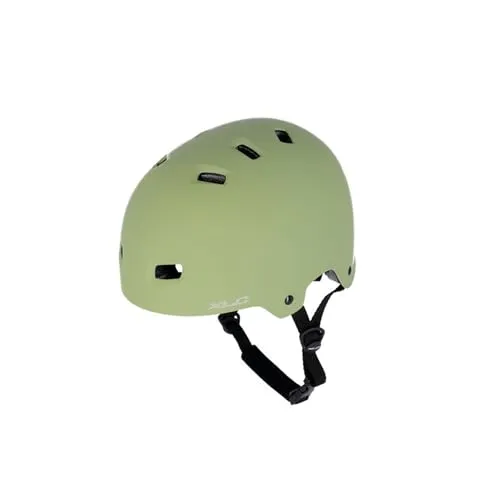 XLC Urban-Helm BH-C22 Fahrradhelm, grün 53-59 cm - Fahrradhelme, sicher und stylisch für Radsportler ab 14 Jahren, ideal für den urbanen Einsatz mit leichtem ABS-Material.