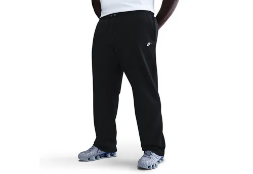 Nike Sportswear Sporthose M NK CLUB BB OH PANT schwarz XS - Sportliche Sweatpants für Laufen und Leichtathletik, ausgestattet mit praktischen Eingrifftaschen und elastischem Bund für optimalen Tragekomfort.