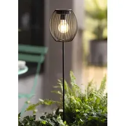 Dekoleidenschaft Solar LED Gartenstecker Atmosfera