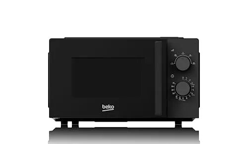 Beko - MOC20100B2 Mikrowelle, 5 Leistungsstufen, 20 Liter, 700 W, freistehend, Timer 35 min - Schwarz