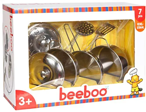 Beeboo Kitchen Edelstahltopf-Set, 7-teilig
