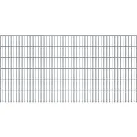 Fa-Bausysteme Doppelstabmatte 6/5/6 Feuerverzinkt, Höhe: 1230 mm