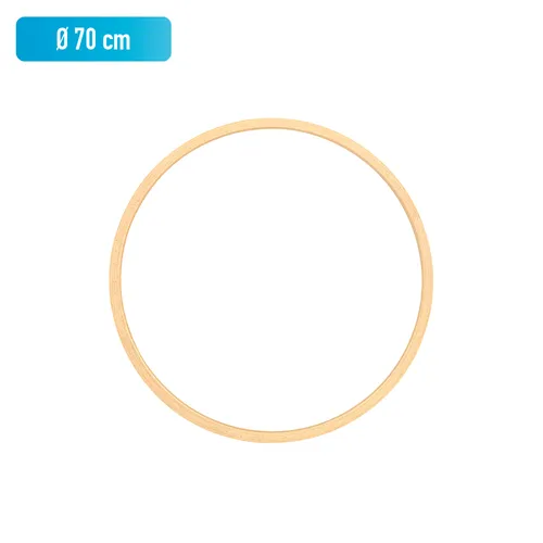 Gymnastikreifen aus Holz (70 cm)