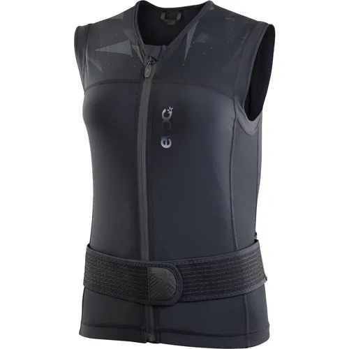 EVOC Protector Vest Pro Women - Protektorenweste für Frauen mit LITESHIELD FLEX Technologie, bietet optimalen Schutz (EN 1621-2 Level 2), hohen Tragekomfort und maximale Bewegungsfreiheit. Hergestellt aus recyceltem MIPAN® Nylon, waschmaschinenfest.
