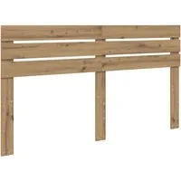 vidaXL Kopfteil Artisan-Eiche 180 cm – Modernes Design für dein Schlafzimmer - Polsterbetten – Stilvolles Kopfteil aus robustem Holzwerkstoff, pflegeleicht und ideal für zeitgemäße Schlafzimmergestaltung.