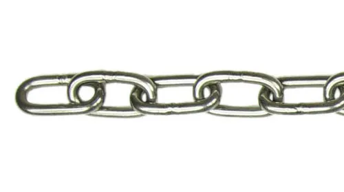 Edelstahlkette - 3mm Kurzgliedrig  / Befestigung / rostfrei, ab 1 Meter