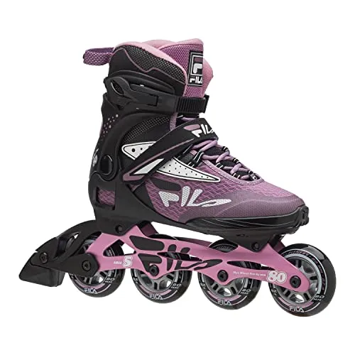 FILA SKATES 010619105 Legacy PRO 80 Lady Inline Skate Damen Blck/Violet Größe 38.5