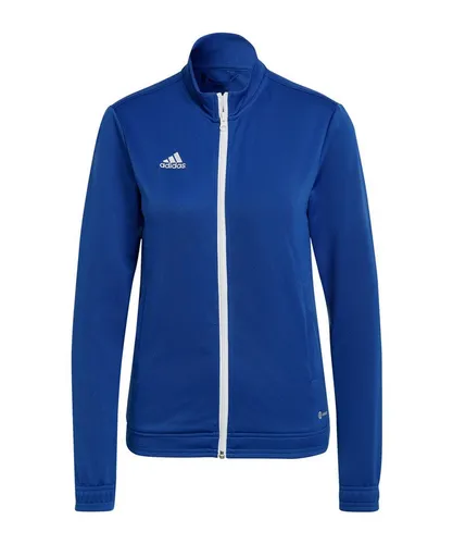 adidas Performance Entrada 22 Trainingsjacke Damen - Trainingsbekleidung aus 100% Polyester, mit AEROREADY-Technologie für optimalen Komfort und Atmungsaktivität, ideal für sportliche Aktivitäten.