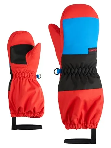Ziener Kleinkind LIWI-Z Ski-Fäustling/Wintersport | wasserdicht, ectra Lange Stulpe, red, 2,5
