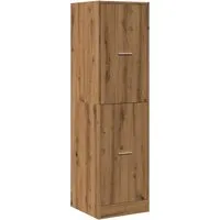 vidaXL Apothekerschrank Artisan-Eiche 40x41x144,5 cm