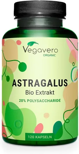 Bio Astragalus Kapseln hochdosiert | Vegavero von Vegavero
