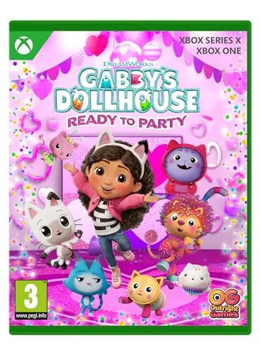 Gabbys Dollhouse: Bereit für die Party - Xbox - Spiele mit Gabby und Freunden im lokalen Koop! Entdecke magische Räume voller Aktivitäten und Minispiele - ideal für kreative Köpfe und kleine Gamer.