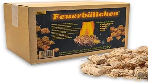 Feuerbällchen Grillanzünder, 7,5 kg Schachtel von Raiffeisen Waren