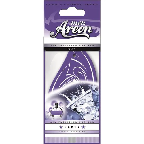 Lufterfrischer mon Areon Party Duftbaum Autoduft Autoparfüm Duft