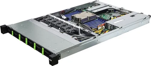 ASRock Barebone 1U Single Sockel SP5 Server-Barebone - Server Barebone für Rack-Montage, 1U Höhe, skalierbar mit AMD EPYC Prozessoren, bietet Hot-Swap Festplattenspeicher und redundante Stromversorgung für maximale Verfügbarkeit.