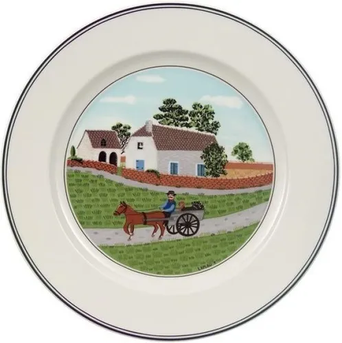 Villeroy & Boch Design Naif Frühstücksteller 21cm - Kreativer Frühstücksteller aus der Design Naif Kollektion, ideal für stilvolle Tischdekoration und fröhliche Frühstücksmomente.