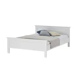 Produktbild Bettgestell  Laurito , weiß , Maße (cm): B: 147 H: 80 T: 209.0