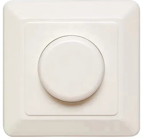 Ehmann T46.03 Unterputz Dimmer - Smart Home: Flexibler Unterputz-Drehdimmer für LED, Energiespar- und Glühlampen, ideal für individuelle Lichtgestaltung in jedem Raum.
