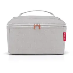 reisenthel beautycase - quadratischer Kulturbeutel in Twist Sky Rose, idealer Gepäckorganisator für Beauty Essentials auf Reisen mit praktischem Tragegriff und vielen Fächern