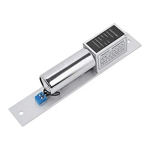 Sonew Elektrische Drop Türschloss, Elektrisches Riegelschloss Induktion Zugangskontrolle für Haussicherungssystem (DC 12V)