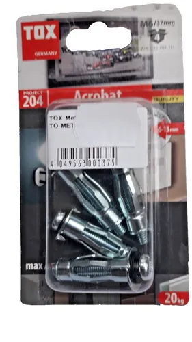 TOX  Metall-Hohlraumdübel Acrobat M6x37 von TOX-Dübel
