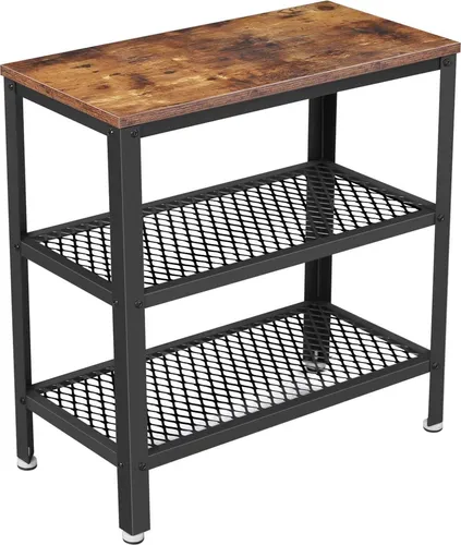 Beistelltisch mit Stauraum 60 x 30 x 60 cm