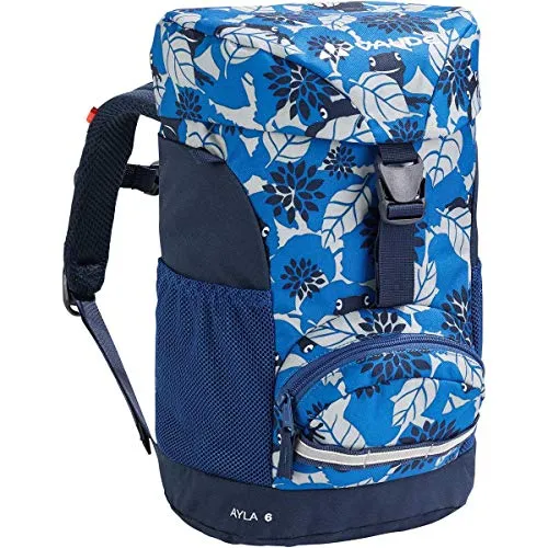 VAUDE Kinder Rucksack Ayla, radiate blue, 29 x 21 x 12 cm - Wanderrucksack für Kinder mit leicht bedienbaren Schnallen und reflektierenden 3M Scotchlite Elementen, ideal für Kindergarten und Alltag.