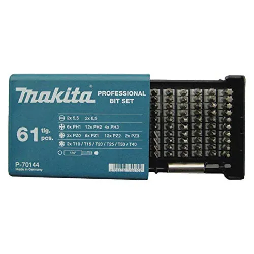 Makita P-70144 Bit-Set 61 Stck