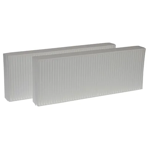 vhbw 2x Filter G4 kompatibel mit Zehnder Paul Novus 450, Novus 300 Lüftungsgerät - Filterset, 48 x 18 x 10 cm Weiß