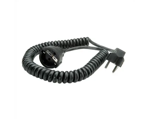 Bachmann Spiralleitung H05VV-F BM0010705 - Wendelleitung für vielseitige Anwendungen, flexibel und platzsparend mit einer Auszugs-Länge von 2m, ideal für den Einsatz in Werkstätten und Büros.