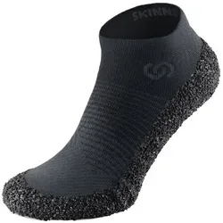 Skinners Barfusschuhsocke 2.0 Comfort - anthrazitgrau Damen, Größe 36-37 - Wanderschuhe mit revolutionärem Barfußgefühl, ideal für Sport und Reisen. Leicht, klein verpackbar und bietet Schutz sowie Komfort auf jedem Untergrund.