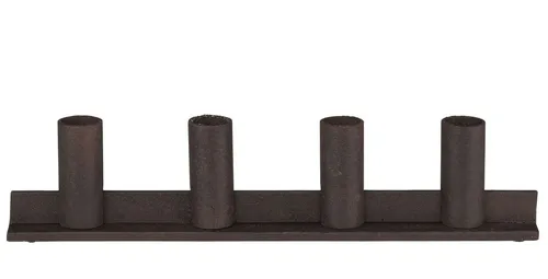 Ib Laursen Kerzenhalter für 4 Kerzen - Nussknacker-Kerzenhalter, flexibel und perfekt für saisonale Dekorationen – ideal für stimmungsvolle Akzente in jedem Raum.