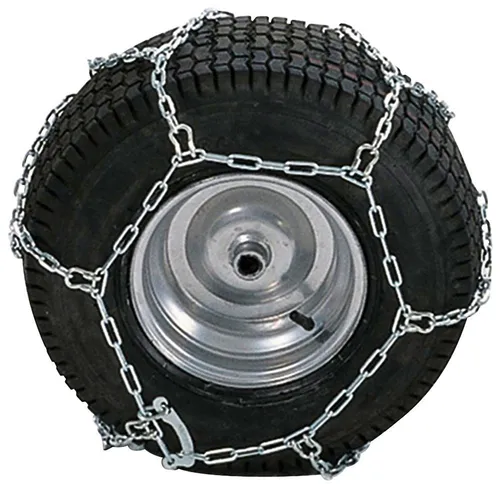 AL-KO Schneeketten Snowline 560-620, 2 Ketten im Set - Schneeketten für Schneefräsen, besonders robust und langlebig, einfache Montage mit Gummispanner für optimale Traktion im Winter.