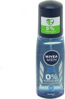 Nivea Deo Zerstäuber for Men Blau Fresh - Aluminiumfreier Schutz - Deodorant für Männer, 75ml, bietet langanhaltenden Schutz ohne Aluminium und sorgt für frischen Duft den ganzen Tag.