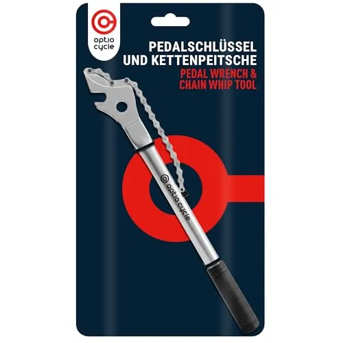 Optio Cycle Pedalschlüssel 15mm & Kettenpeitsche