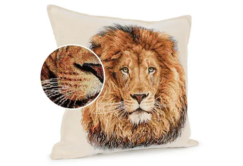 ANRO Dekokissen Kissenbezug Kissenhülle Deko Kissen Gobelin mit oder ohne Füllung, Jacquard Gobelin