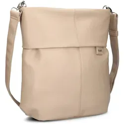 Zwei Umhängetasche ''M140'' in Beige - Stilvolle Begleiterin für jeden Anlass - Umhängetaschen aus Kunstleder mit abnehmbaren, verstellbaren Schulterriemen und praktischen Innentaschen für optimale Organisation.