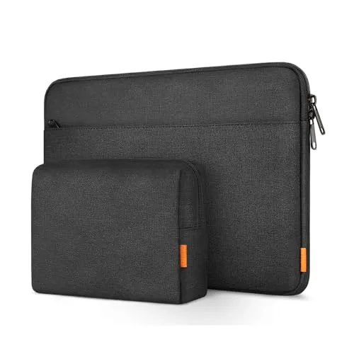 Inateck Laptop-Hülle für 16 Zoll MacBook Pro - Laptoptasche mit starkem Schutz und wasserfestem Material, ideal für 16 Zoll MacBook Pro und andere ultradünne Laptops, inkl. Zubehörtasche für Ladegeräte und Zubehör.
