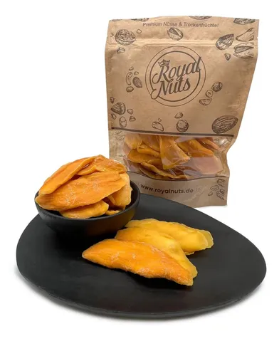 Mango Scheiben - saftig & getrocknet - 500g - 0,5 kg - Royalnuts