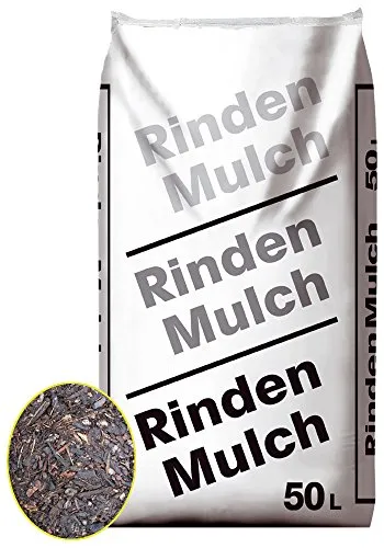 Rindenmulch 50 Liter Körnung 0-40mm NEU Qualitäts-Mulch aus Bayern!