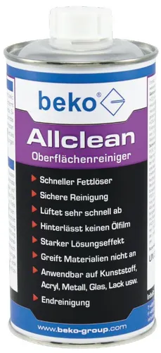 beko Allclean Oberflächenreiniger 500 ml 266 120 0500
