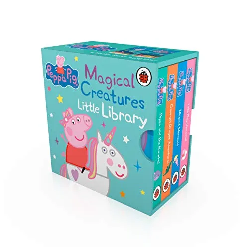 Peppa Pig: Peppa's Magical Creatures Little Library: 4 books make a jigsaw!