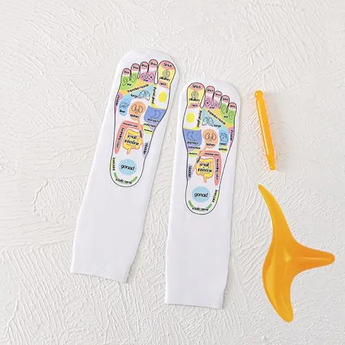 paar fußmassage socken,Größe 36-47 fußreflexzonen socken,reflexzonen socken,fuß massage,fussreflexzonenmassage socken,fussmassage 1